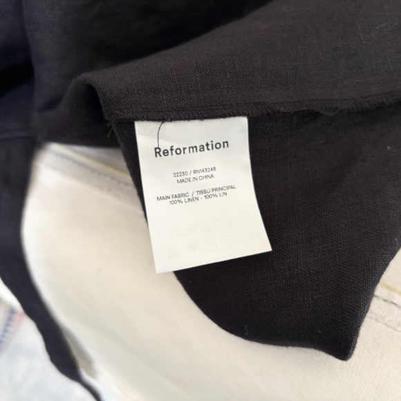 Reformation Maui Linen Halter Dress - Picture 5 of 5